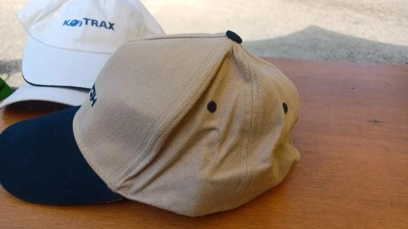 Forch nieuwe beige en zwarte pet one size van katoen – photo 2